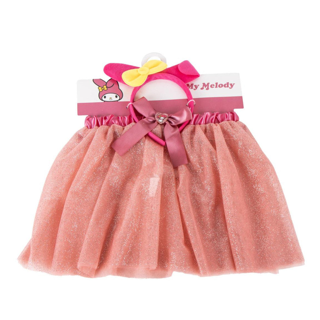 Hello Kitty MyMelody My Melody Kinderrock und Haarband Set 3 - 8 Jahre / 98 - 128 cm