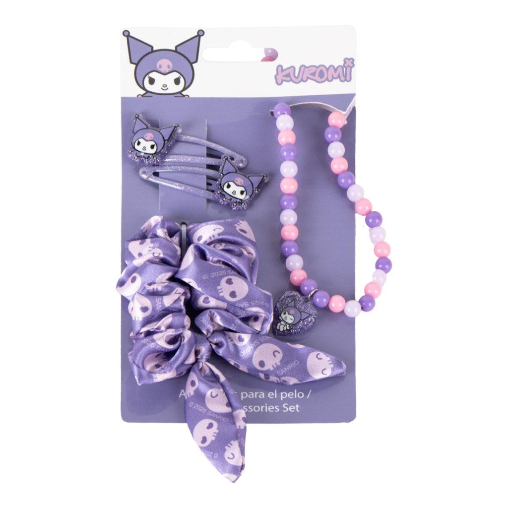 Hello Kitty Kuromi Halskette und Haarschmuck Set