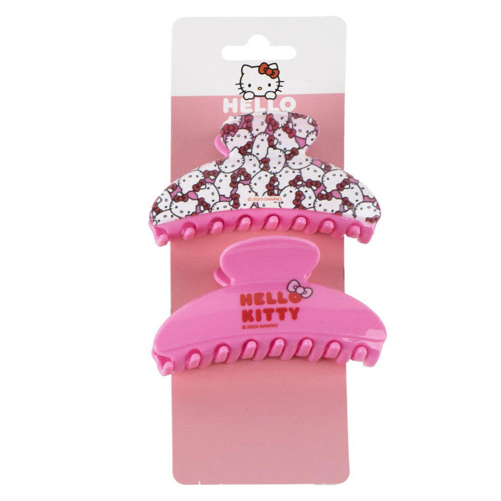 Hello Kitty Pink Haarklammern-Set, 2-teilig