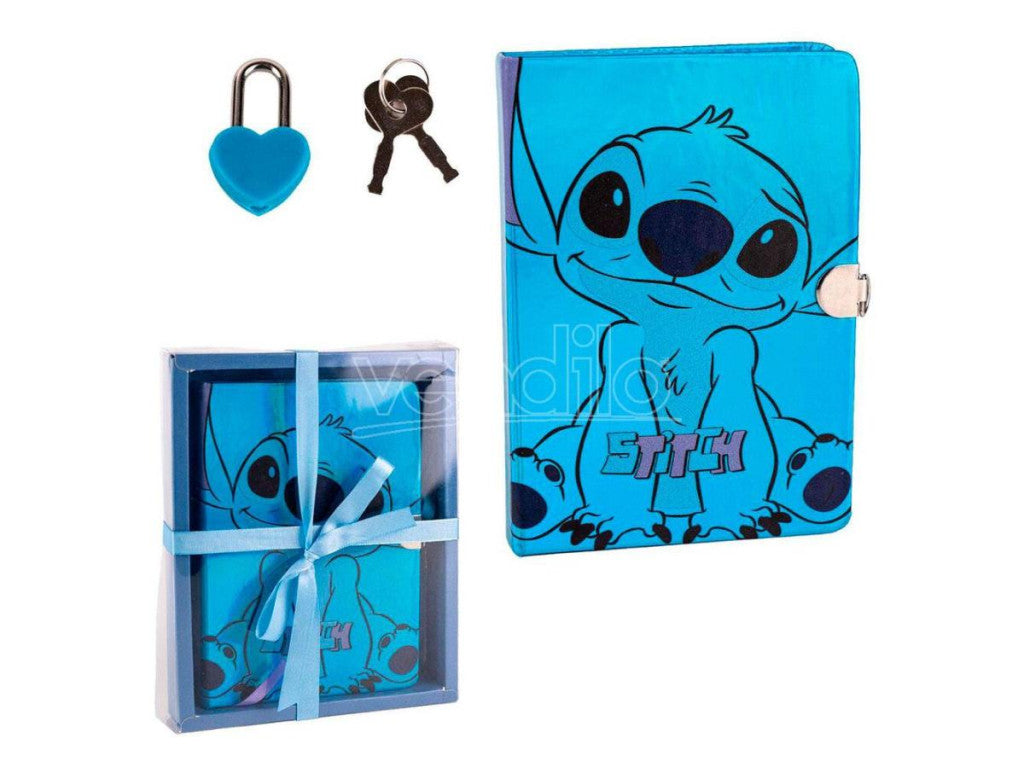 Disney Lilo und Stitch Schlossertagebuch im Geschenkkarton