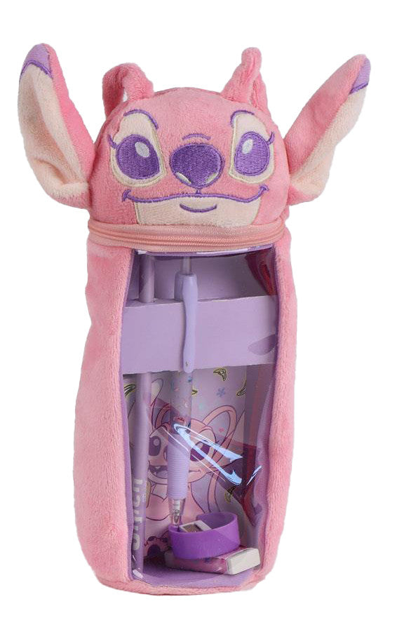 Disney Lilo und Stitch Angel gefülltes Plüsch-Federmäppchen