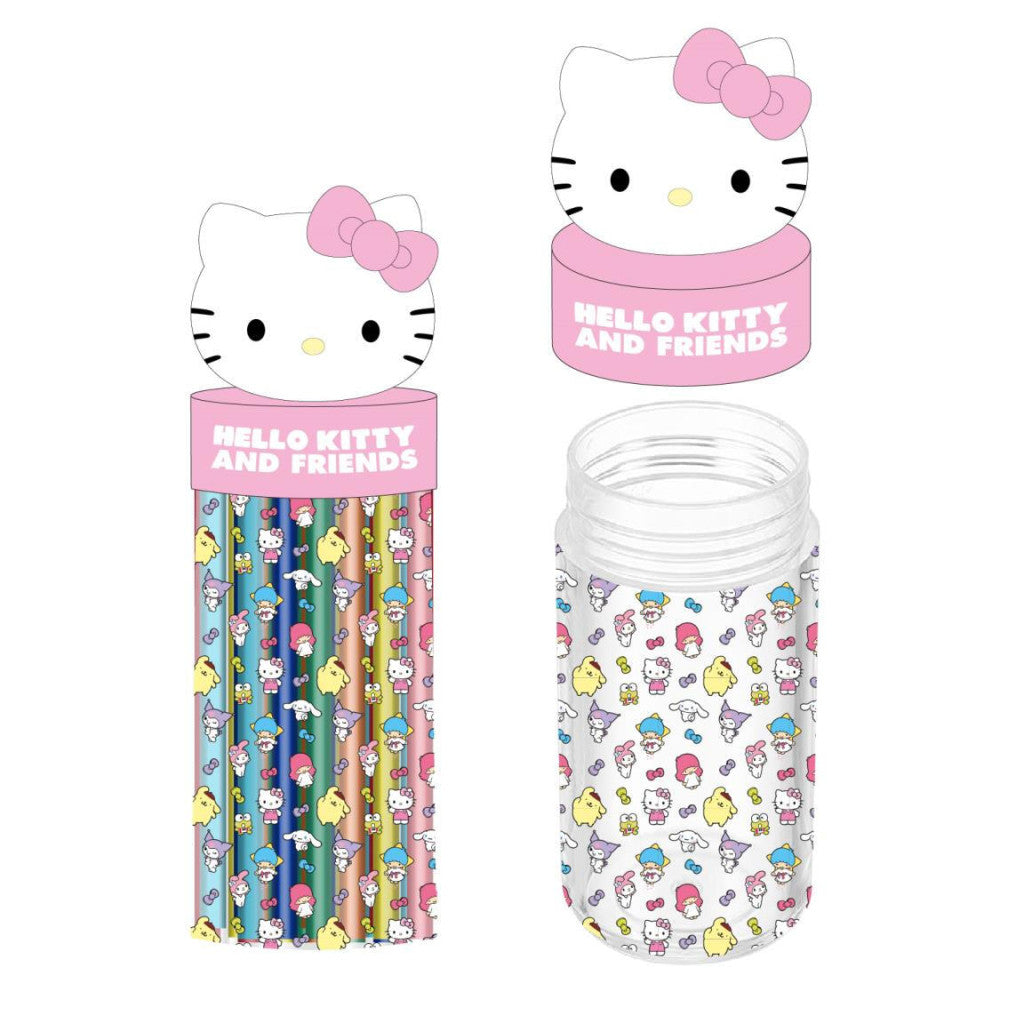 Hello Kitty Pink 18-teiliges Filzstifte-Set in 3D-Halter