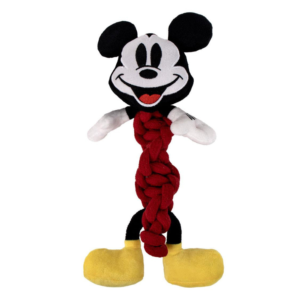 Disney Mickey Smile quietschendes Seil Hundespielzeug 27 cm