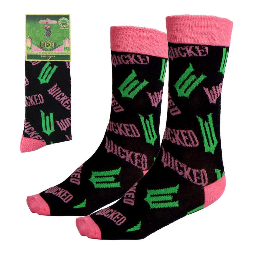 Wicked Colorful Erwachsene lange Socken 36/43
