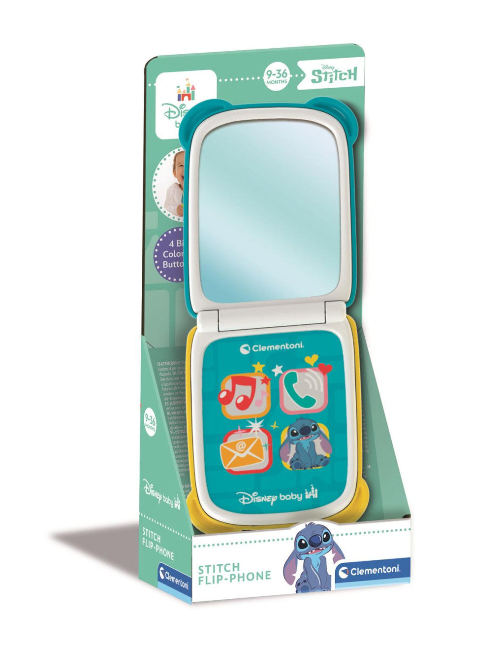 Disney Lilo und Stitch Smile interaktives faltbares Smartphone Clementoni