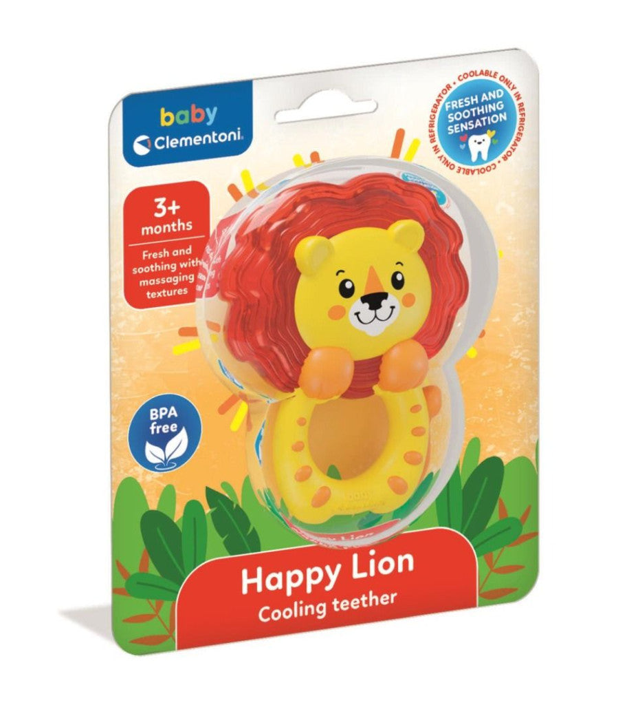 Tiere Happy Löwe Kühlbeißring Clementoni