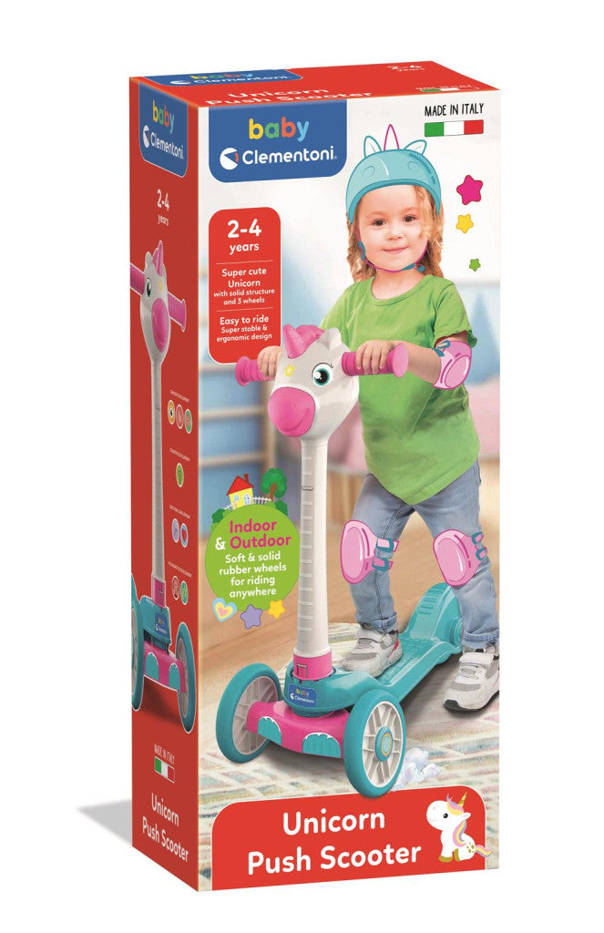 Farbe Pink Dreirad Einhorn Roller Clementoni