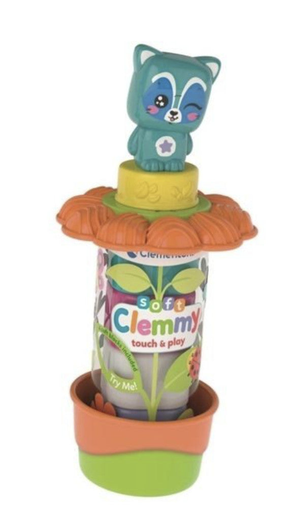 Farbe Clemmy Garden Cat weiches Baustein-Set 7-tlg Clementoni
