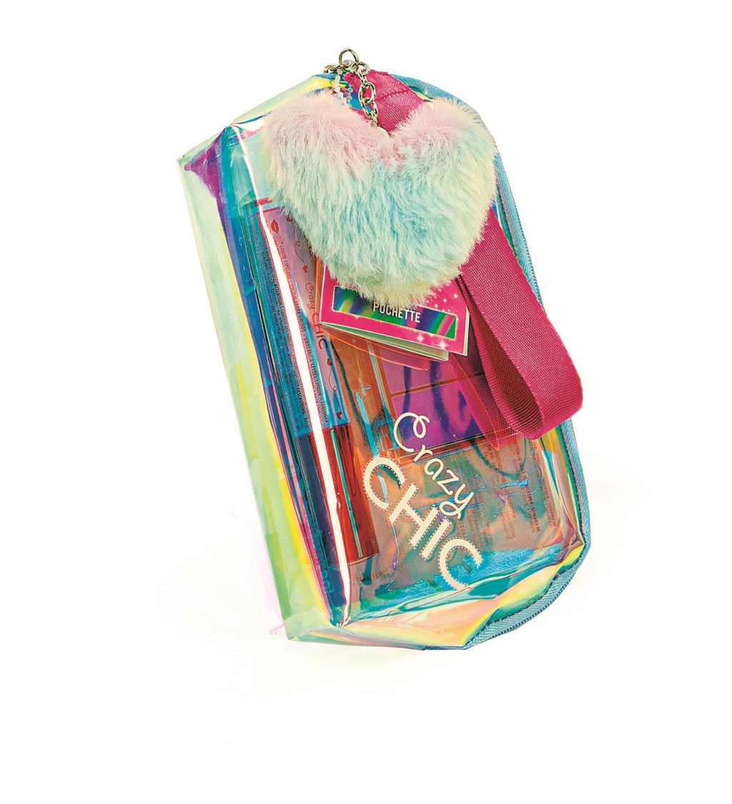 Crazy Chic Holographic Schminkset in Kosmetiktasche Clementoni