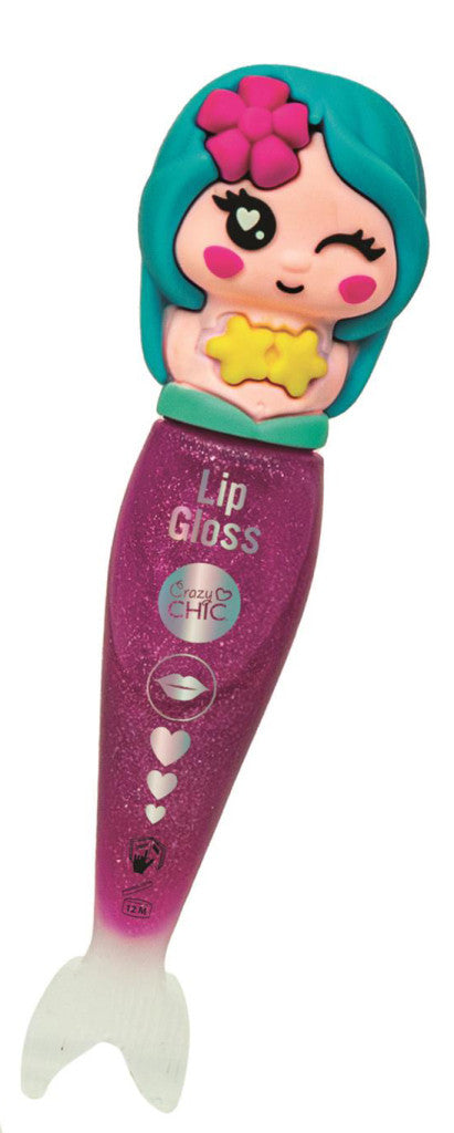 Crazy Chic Pink Mermaid glänzender Lipgloss Clementoni