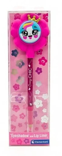 Crazy Chic Pink Lidschatten- und Lippenkonturenstift Clementoni
