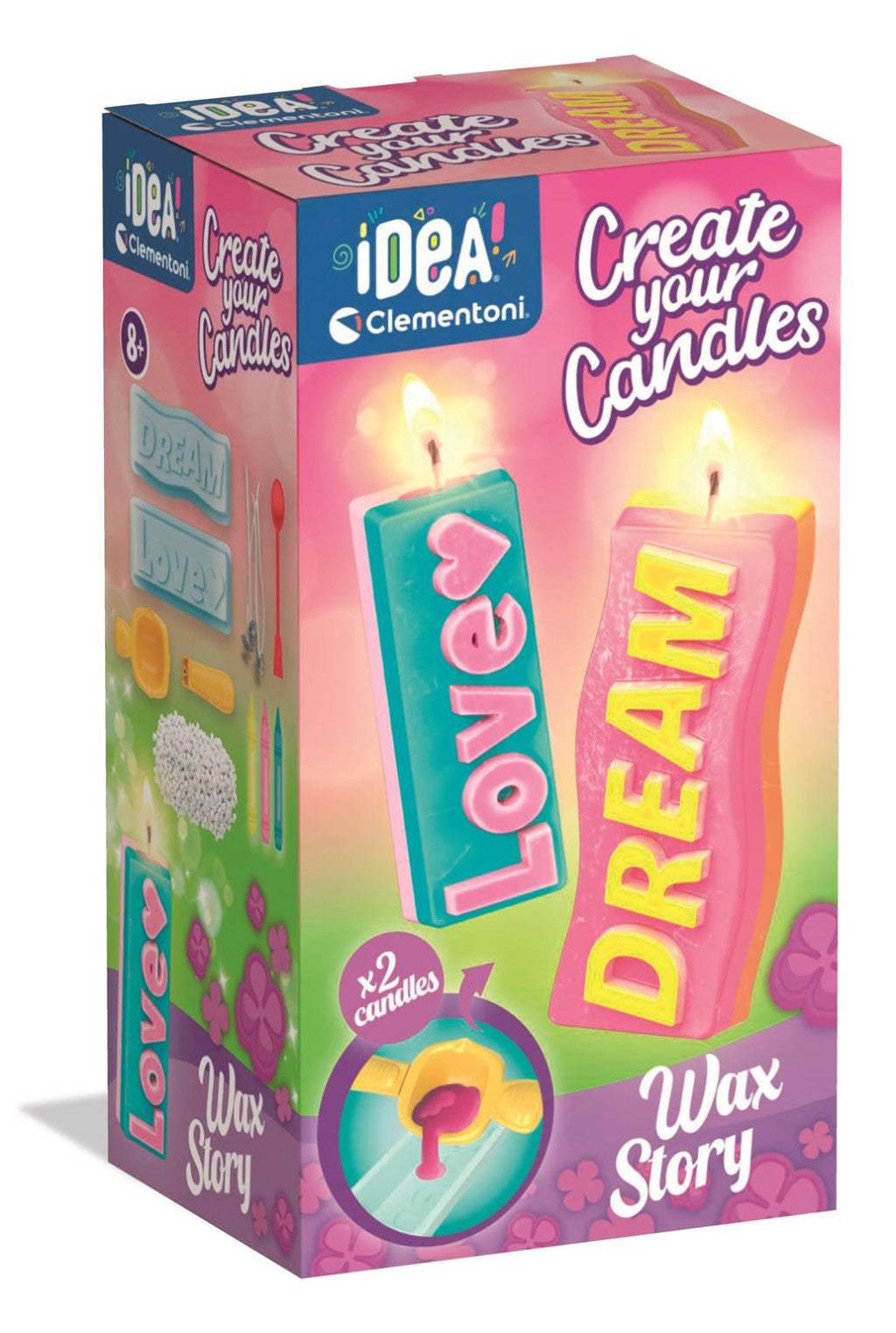 Farbe Story Kerzenherstellungsset Clementoni