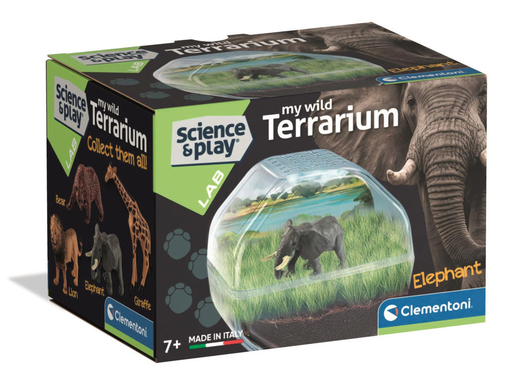 Tiere Elephant Mini-Terrarium Clementoni
