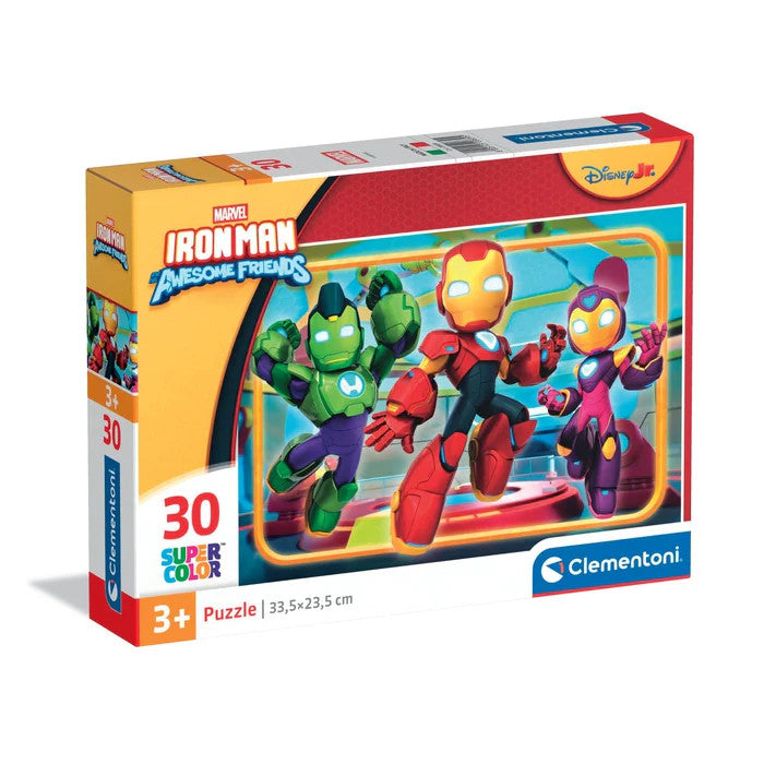 Avengers Trio Iron Man und sein Superteam 30-Teile-Puzzle Clementoni