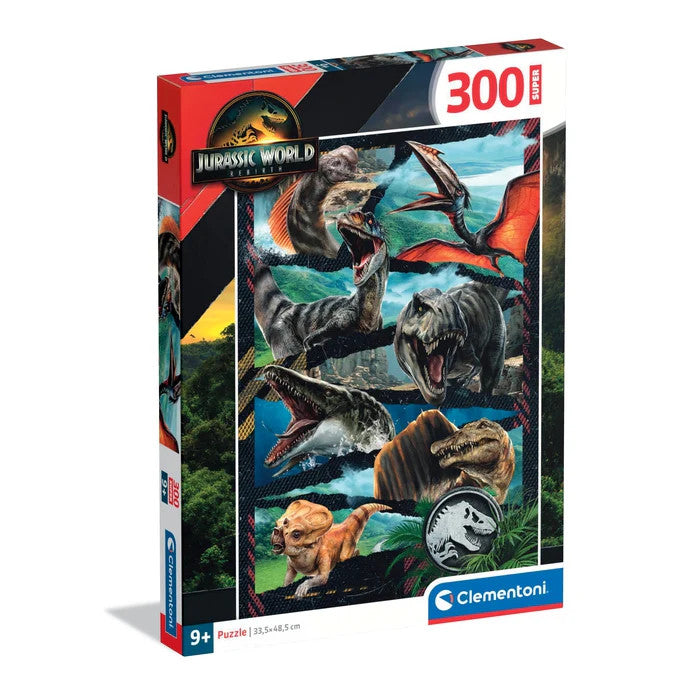 Jurassic World Battle Zone 300-teiliges Clementoni Puzzle
