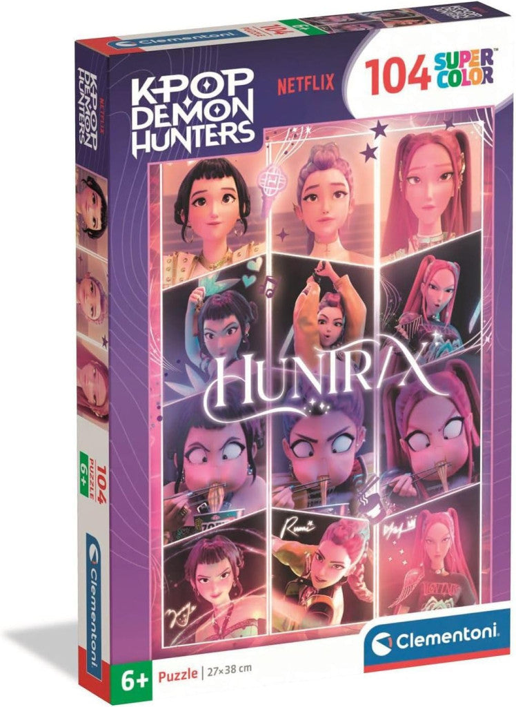 K-pop Demon Hunters Idols 104-teiliges Super Puzzle Clementoni