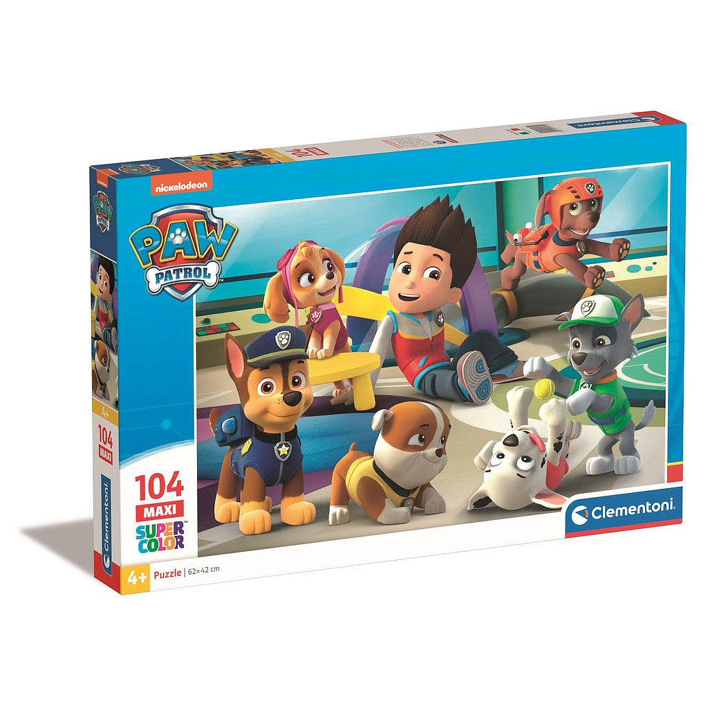 Paw Patrol Playtime 104-teiliges Maxi-Puzzle Clementoni