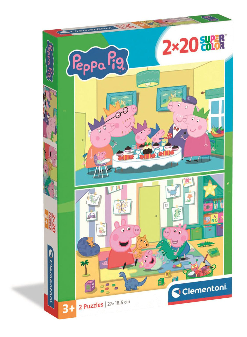 Peppa Wutz Party Time 2x20 Stk. Clementoni Puzzle