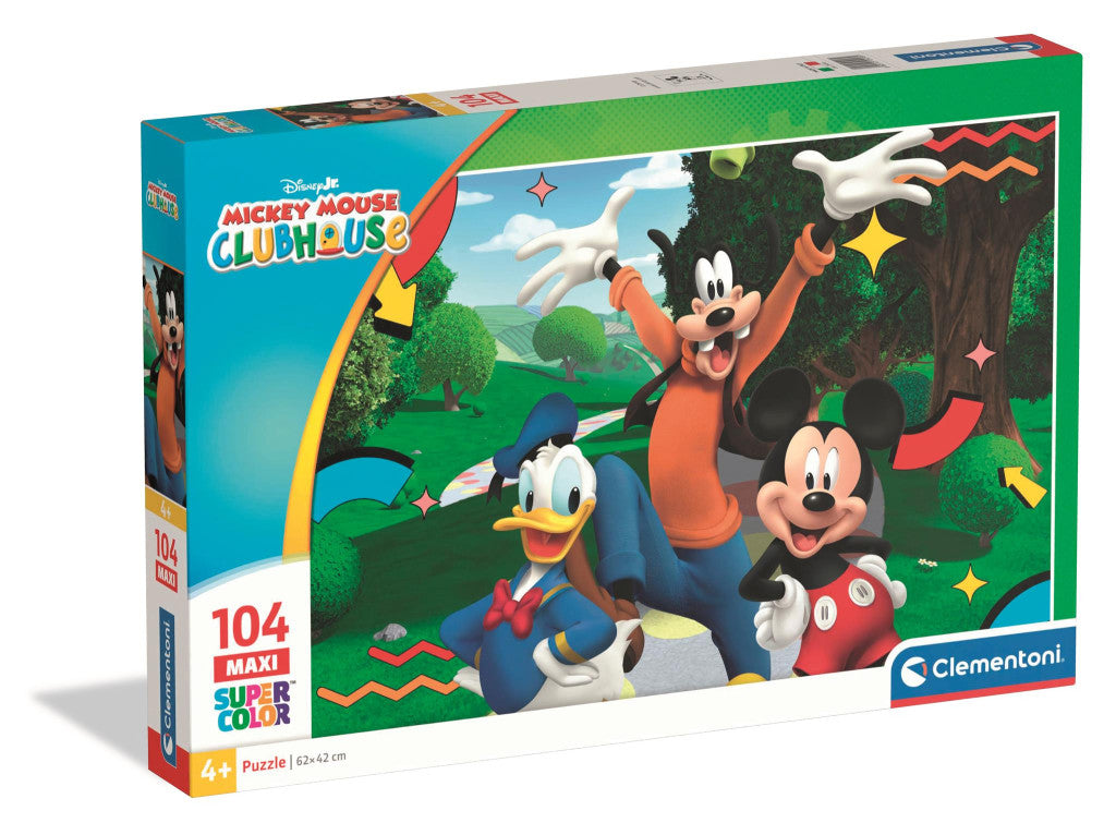 Disney Mickey Clubhouse 104-teiliges maxi Puzzle Clementoni