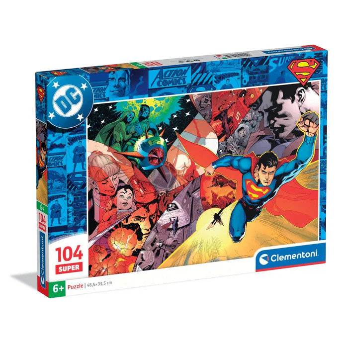 Superman Hope Rising 104-teiliges Super Puzzle Clementoni