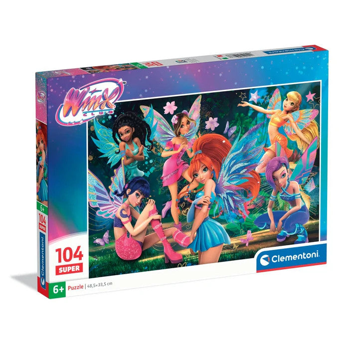 Winx Club Mystical 104-teiliges Super-Puzzle Clementoni