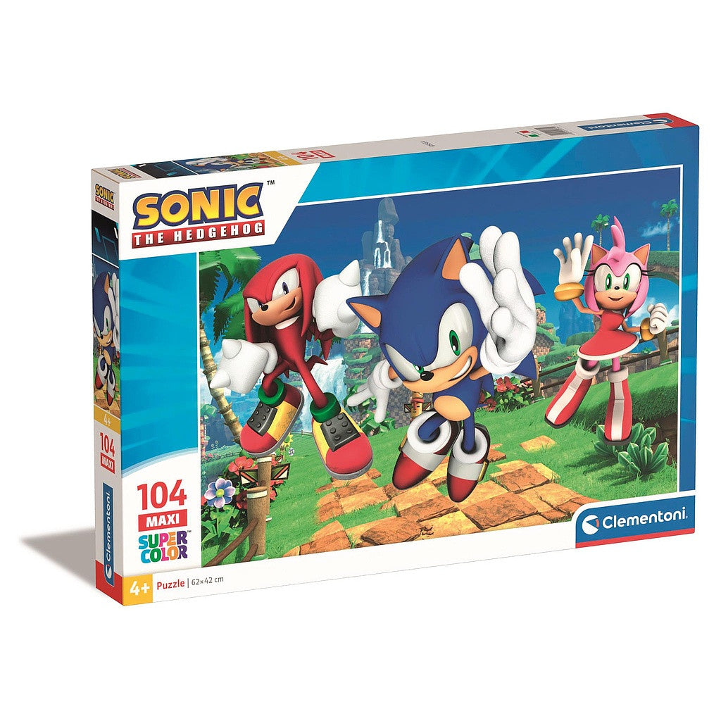 Sonic the Hedgehog Amy Rose Sonic the Hedgehog 104-teiliges Maxi-Puzzle Clementoni