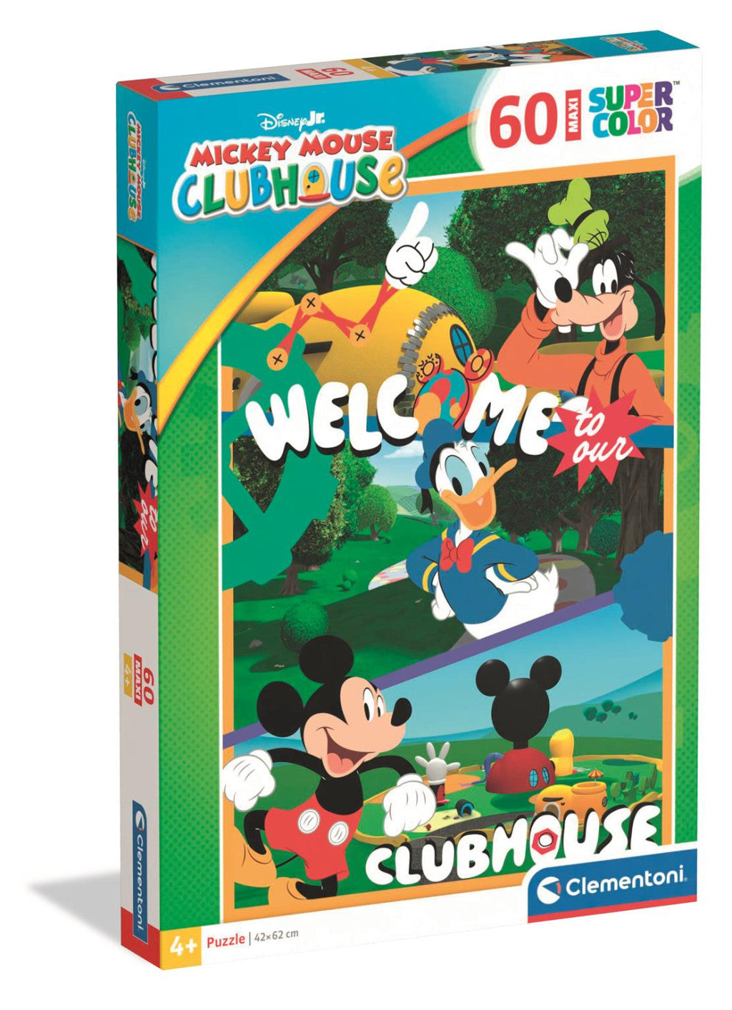 Disney Mickey Clubhouse 60-teilige Maxi-Puzzle Clementoni