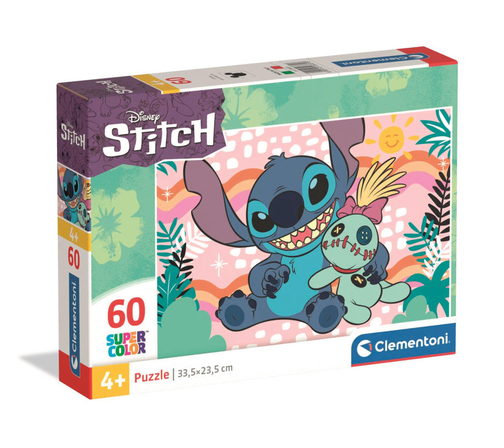 Disney Lilo und Stitch Scrump’s Day Clementoni 60-teiliges Puzzle