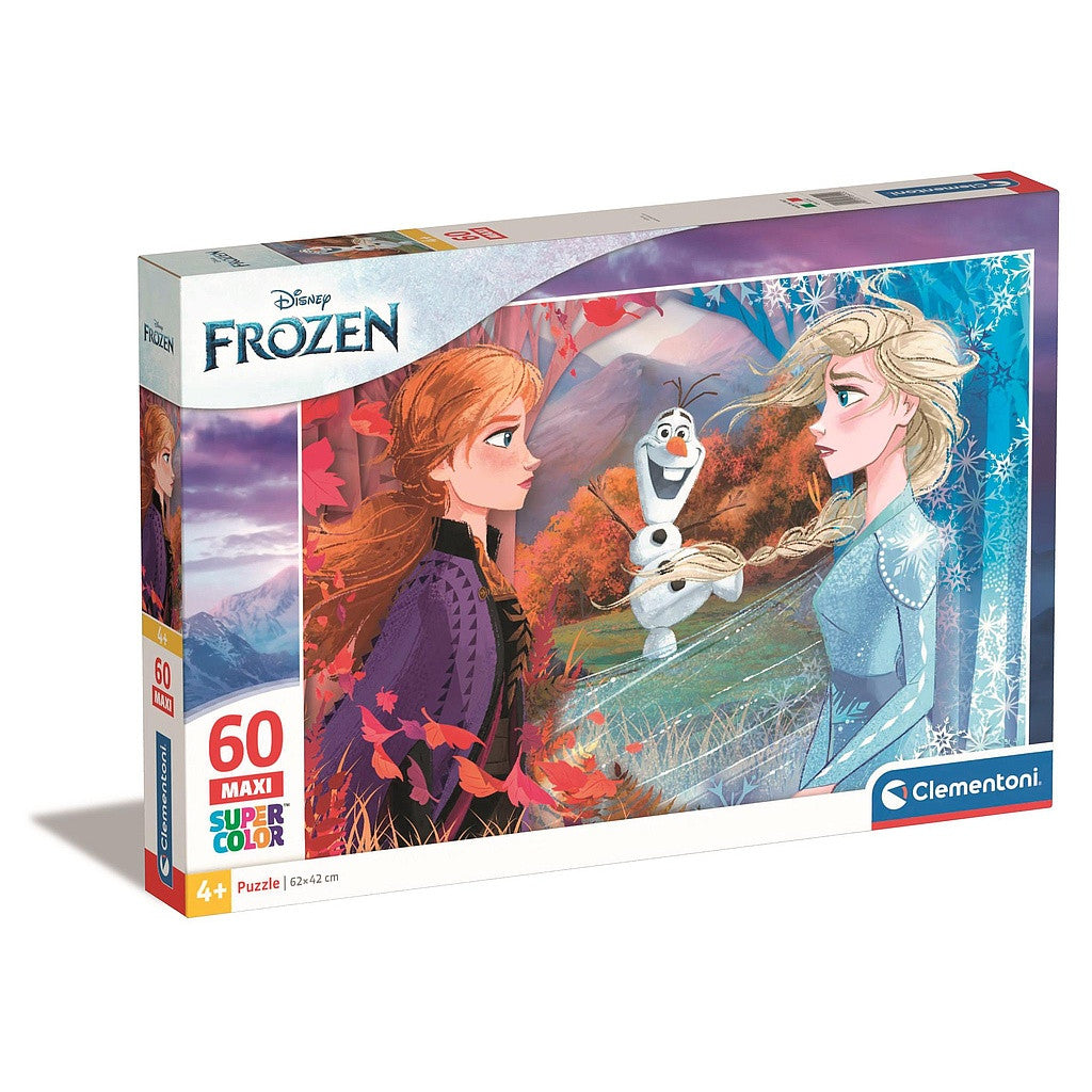 Disney Eiskönigin Contrasts 60-teiliges Maxi-Puzzle Clementoni