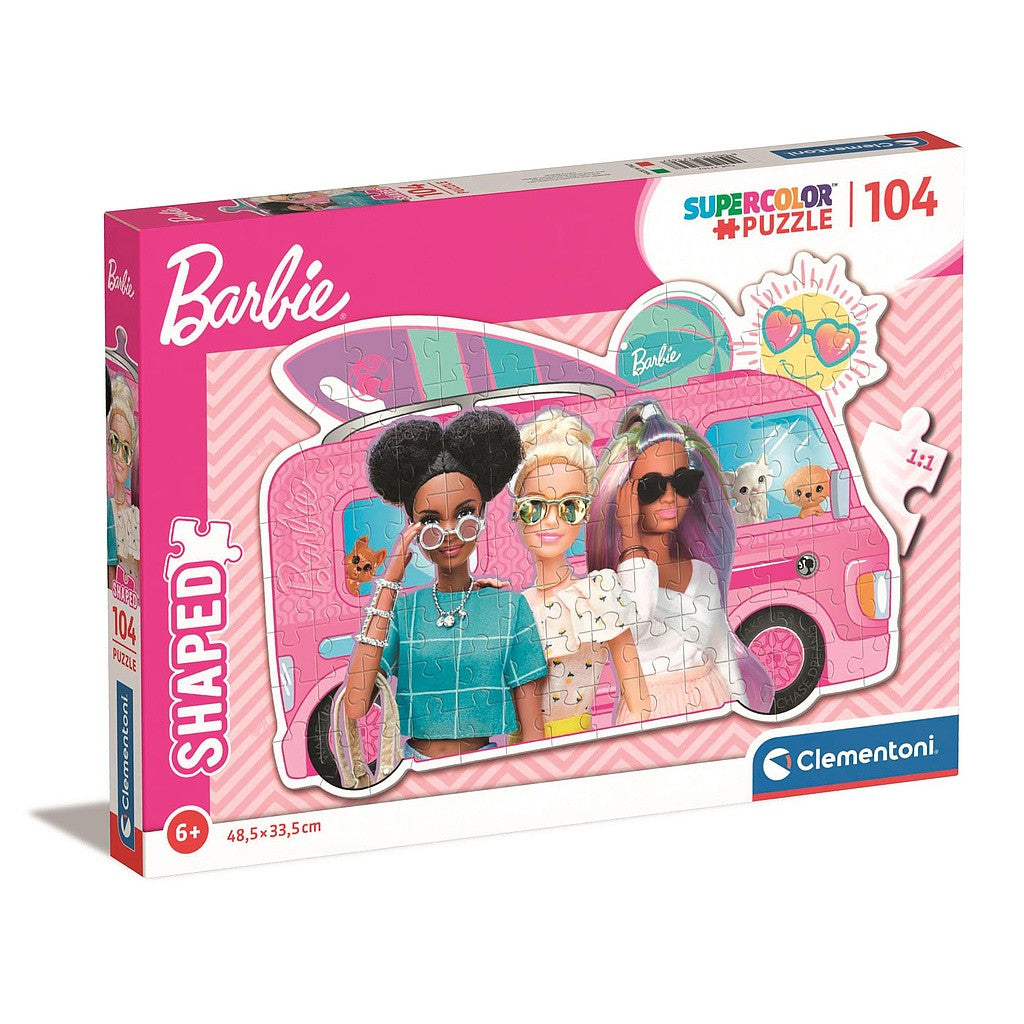 Barbie Car 104 Teile Formpuzzle Clementoni