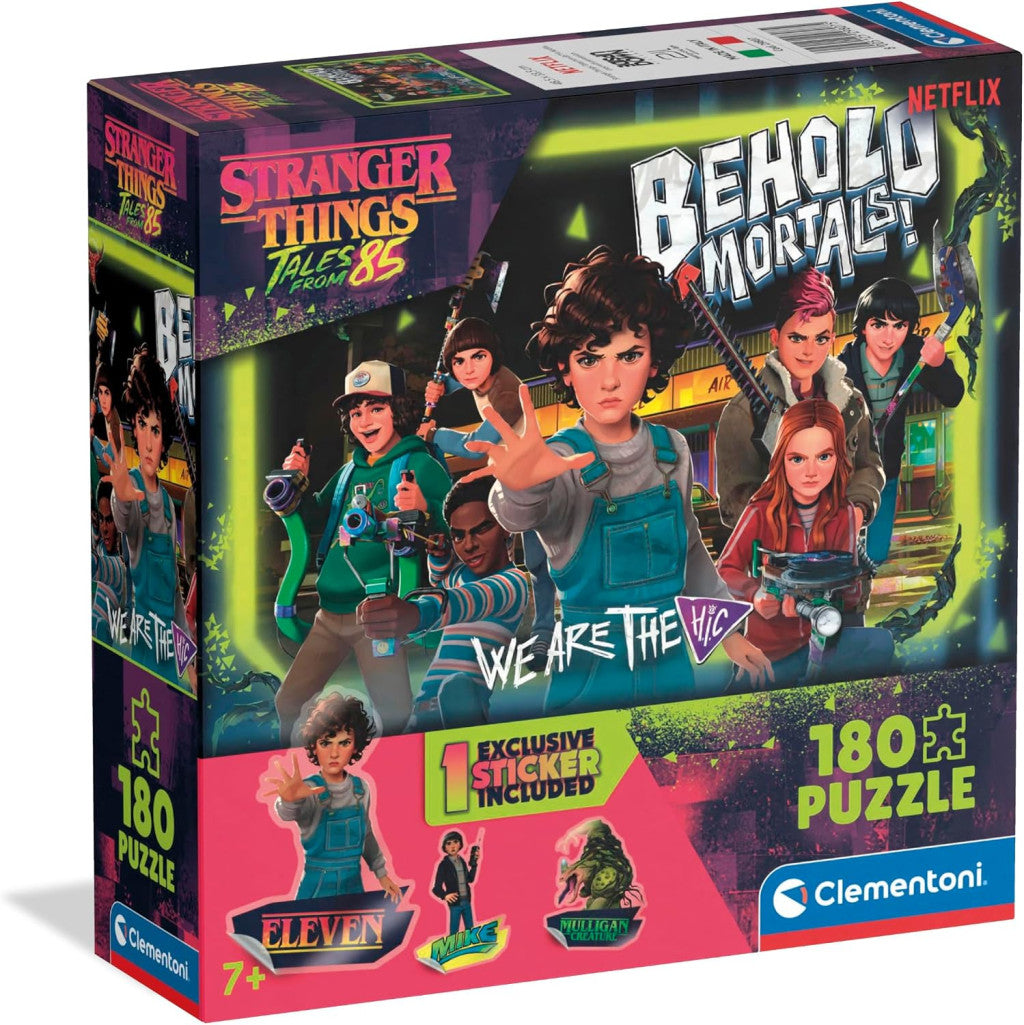 Stranger Things Beholo Mortals 180-teiliges Clementoni Puzzle