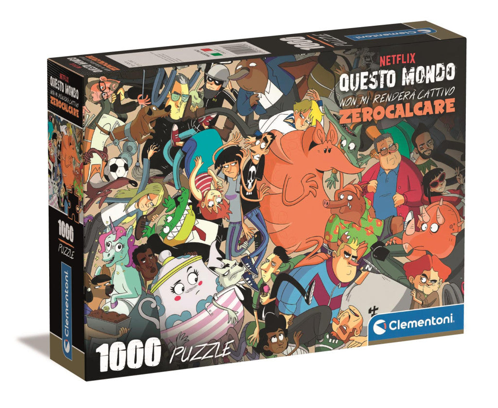 This World Can’t Tear Me Down Chaos 1000-teiliges Compact Puzzle Clementoni