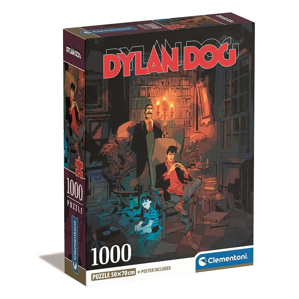 Dylan Dog 1000-teiliges Compact Puzzle Clementoni
