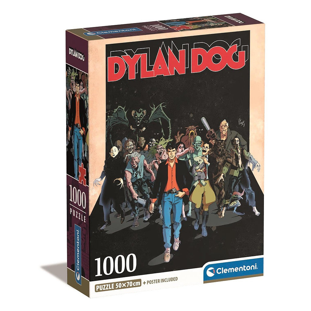 Dylan Dog 1000 teiliges Compact Puzzle Clementoni