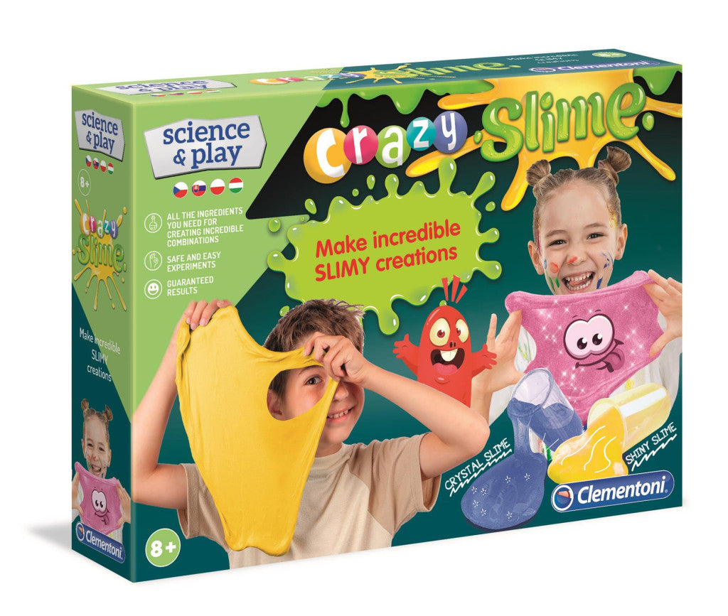 Farbe Crazy Slime-Herstellungsset Clementoni