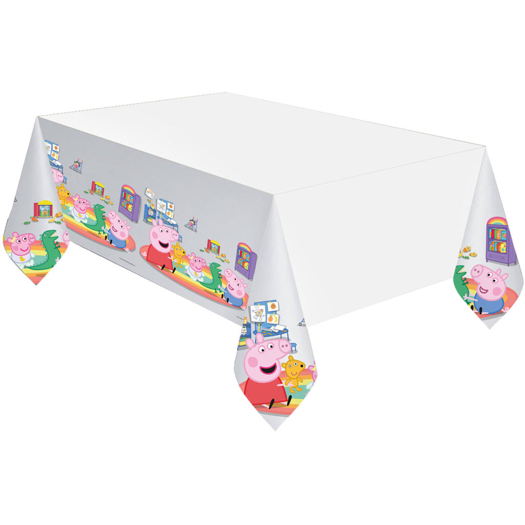 Peppa Wutz Story Time Kunststoff Tischdecke 120x180 cm