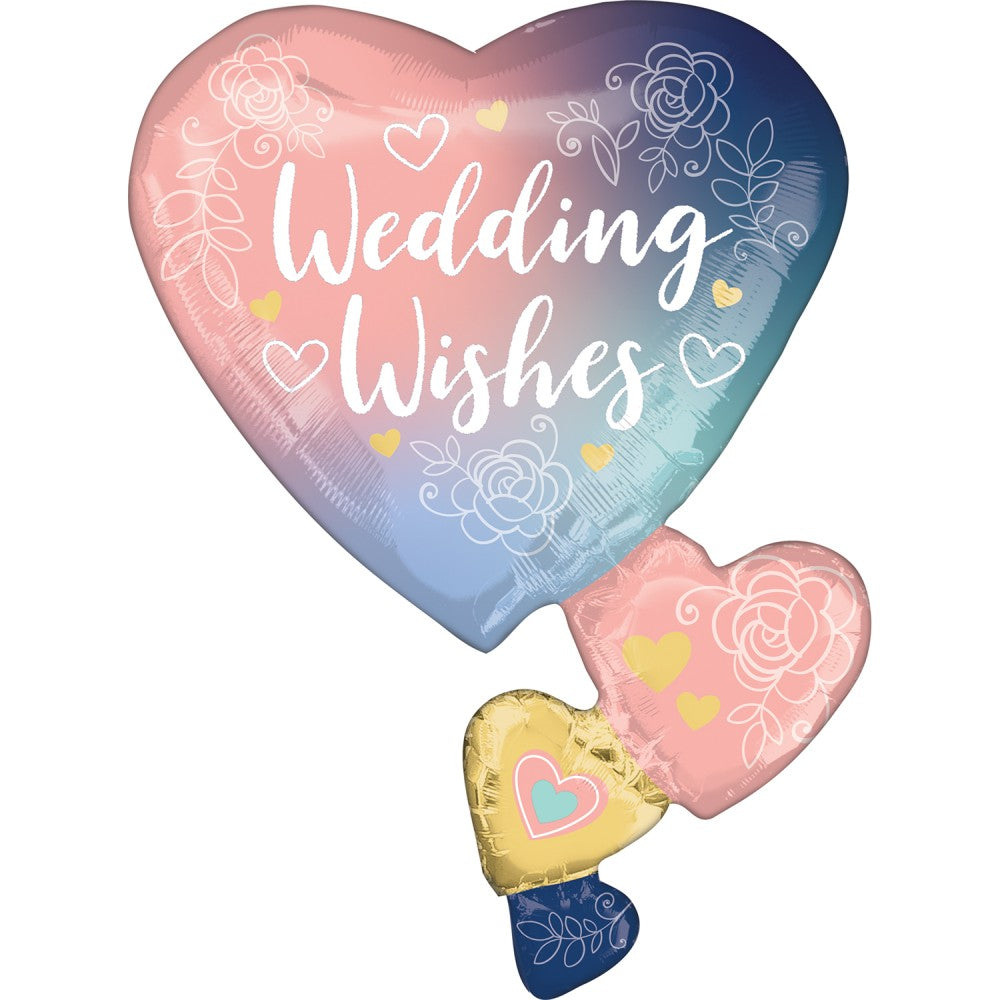 Hochzeit Hochzeit, Folienballon 76 cm