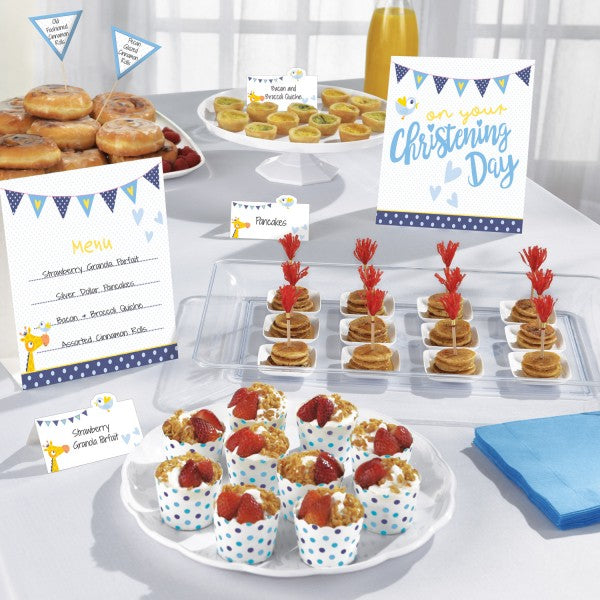 Taufe Christening, Tischdekoration-Set 12 Stk