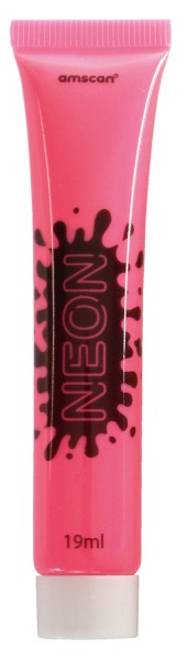 Party Make Up, Neon pink Gesichtsbemalung