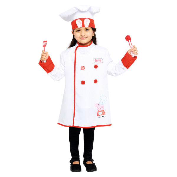 Peppa Wutz Chef Kostüm 3-4 Jahre