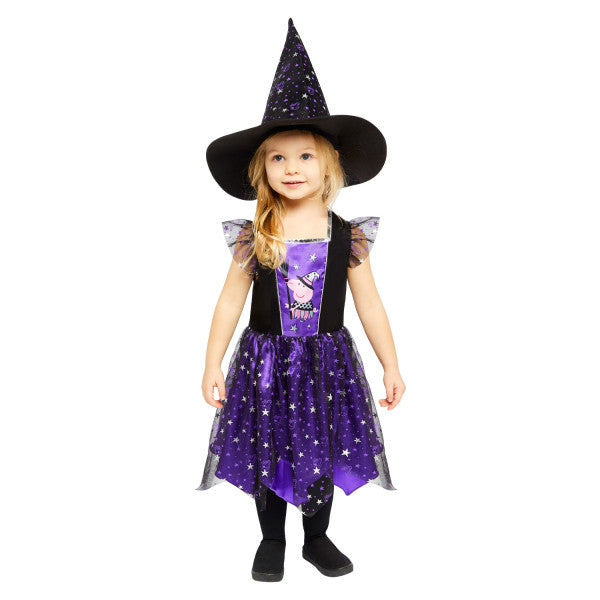 Peppa Wutz Witch Kostüm 4-6 Jahre