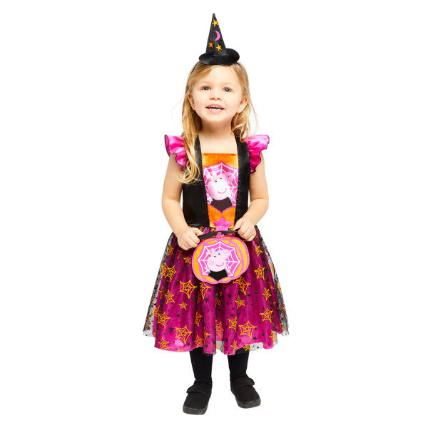 Peppa Wutz Orange Witch Kostüm 4-6 Jahre
