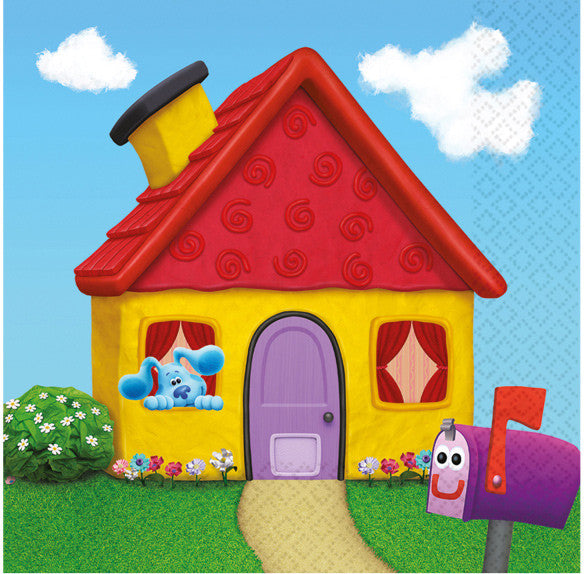 Blues Clues & You Fun Servietten, 16er Pack, 33x33 cm