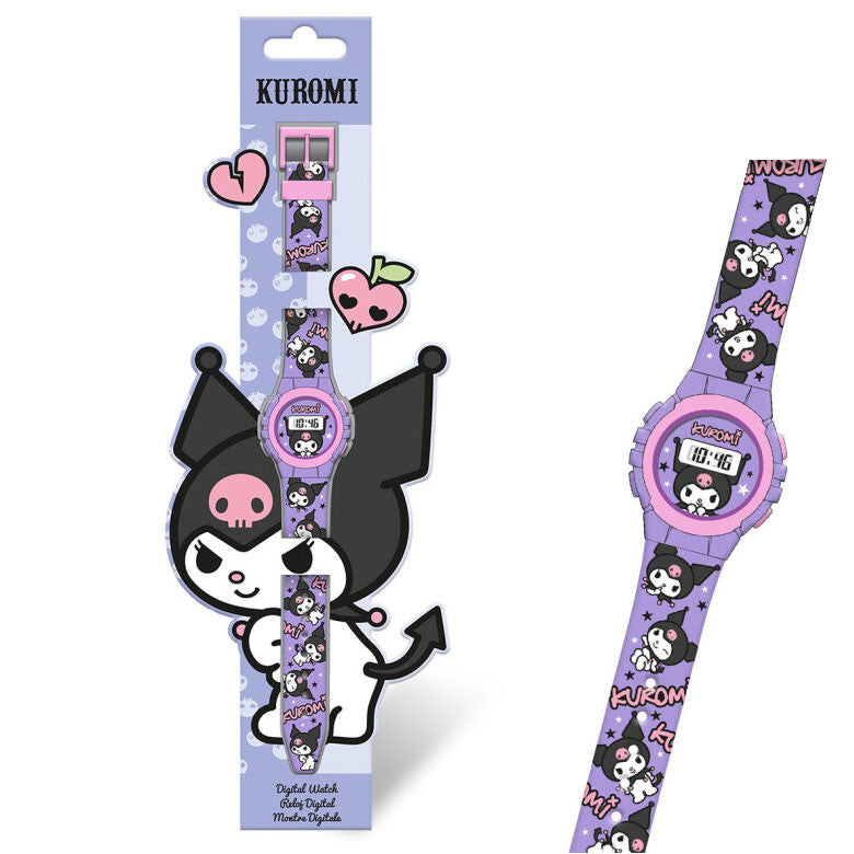 Hello Kitty Kuromi digitale Uhr