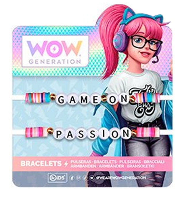 WOW Generation Game On, Passion Armband-Set 2 Stück