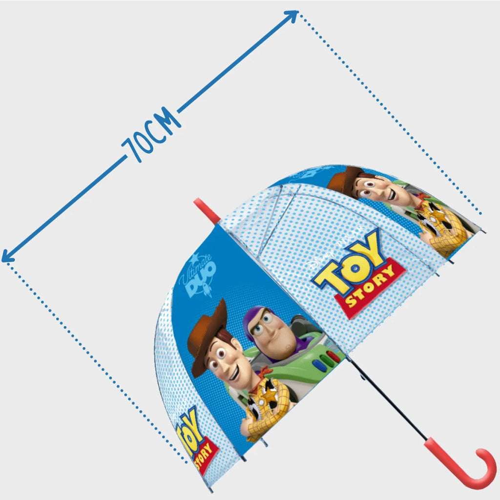Disney Toy Story Playtime kinder transparenter Regenschirm ∅70 cm