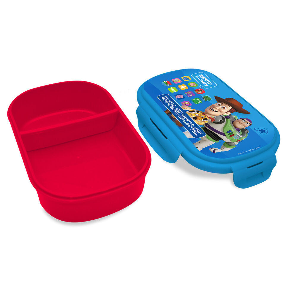 Disney Toy Story Awesome Brotdose + Besteckset