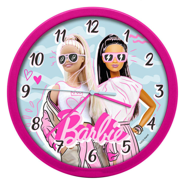 Barbie Strong Girls Wanduhr 25 cm