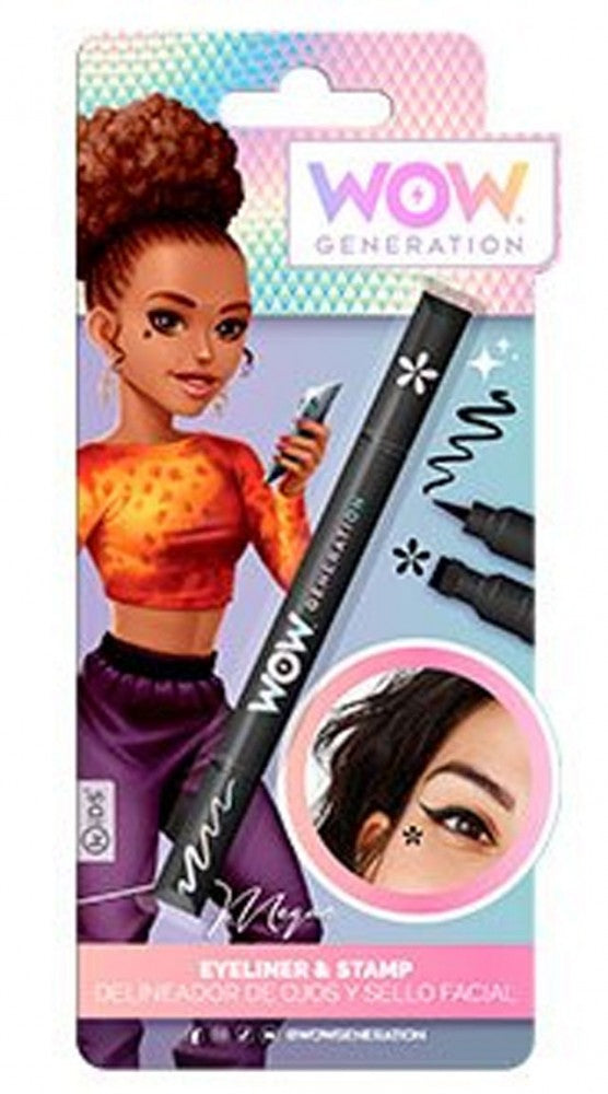 WOW Generation schwarzer Eyeliner und Stempelset