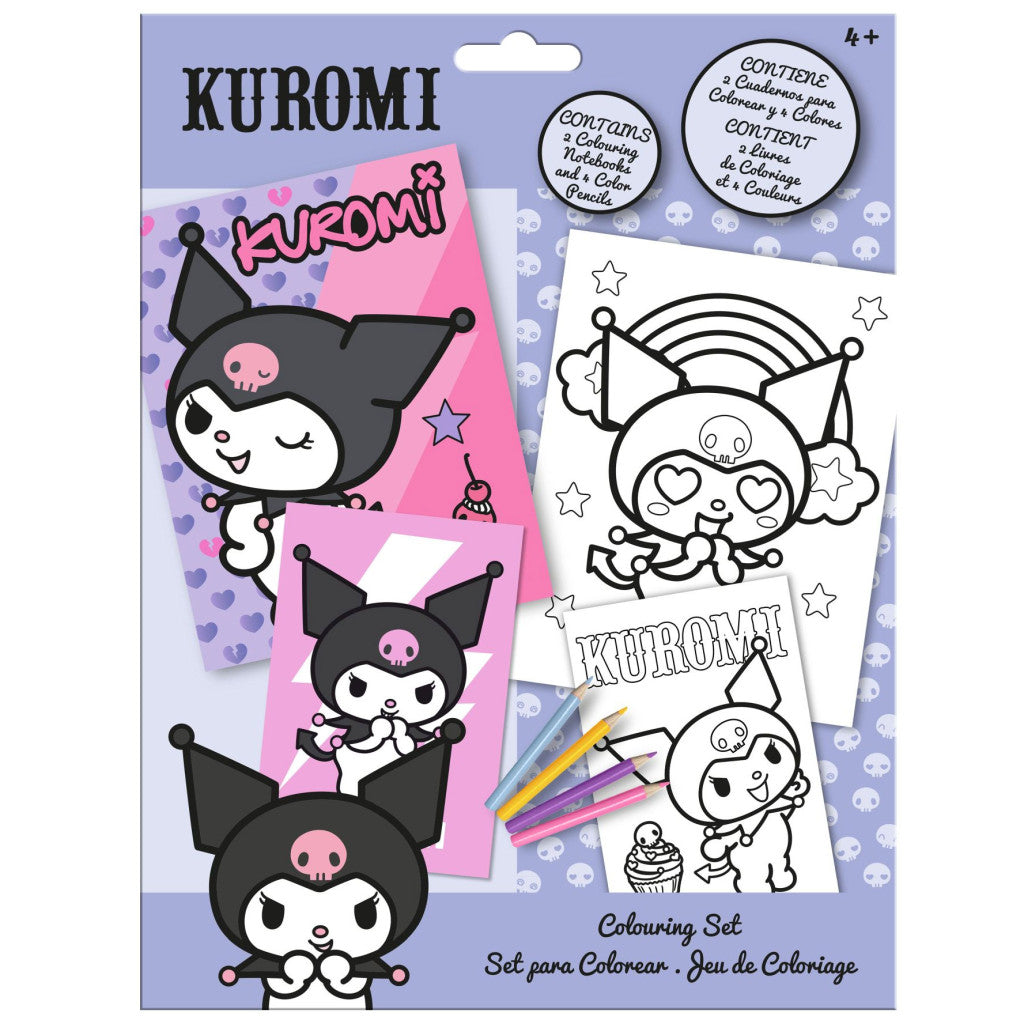 Hello Kitty Kuromi Malset
